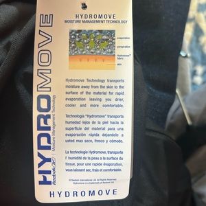 Set of 2 (1 black, 1 light gray) Reebok Hydromove Men’s performance shirt